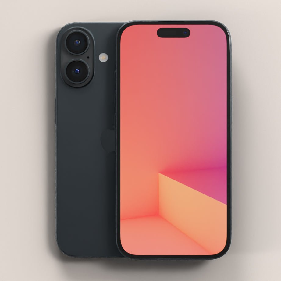 iPhone16-BlackTitanium-Overlap-cropped iPhone 16 128GB (Unlocked) - Image 1