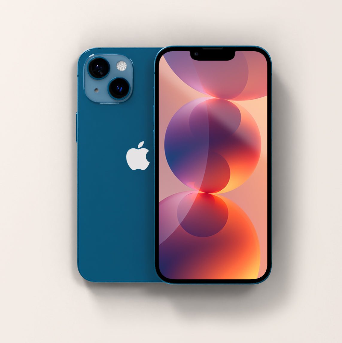 iPhone_13_Mini_-_Blue_-_Overlap_Trans-cropped iPhone 13 Mini 128GB (Unlocked) - Image 1