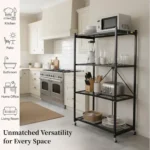 4-TierHeavy Duty Shelf -Instantly Organize, No Assembly Needed! - Image 4