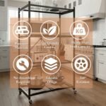 4-TierHeavy Duty Shelf -Instantly Organize, No Assembly Needed! - Image 4